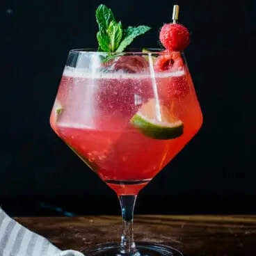 Malinové mojito