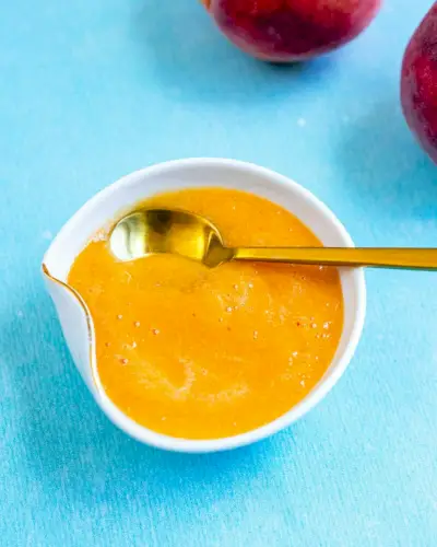 Purée de pêche