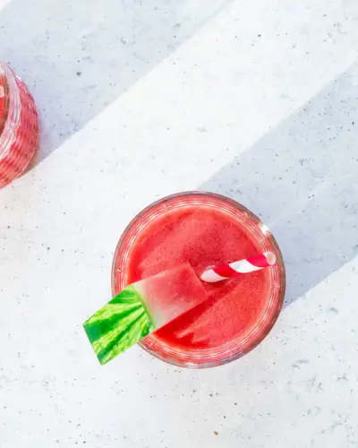 Wassermelonen-Wodka-Getränk