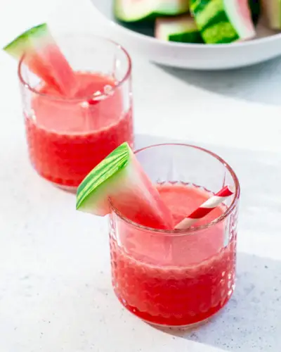 Wassermelonen-Wodka-Cocktail