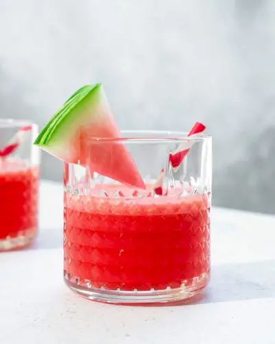 Wassermelonen-Wodka-Getränk