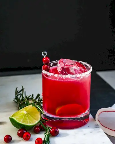 Como fazer uma margarita de cranberry