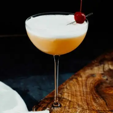 Blanc d'oeuf au whisky aigre