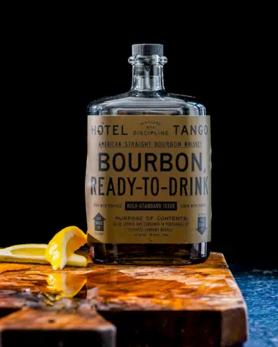 Bouteille de whisky Bourbon