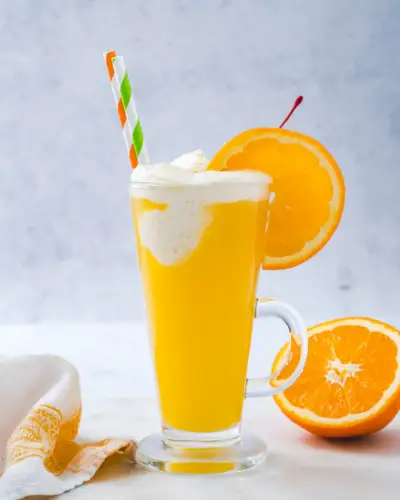 Pomerančová krémová soda