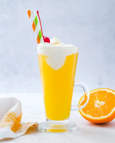 Pomerančová krémová soda