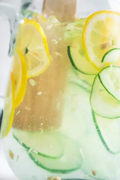 Ricetta acqua e limone con cetriolo