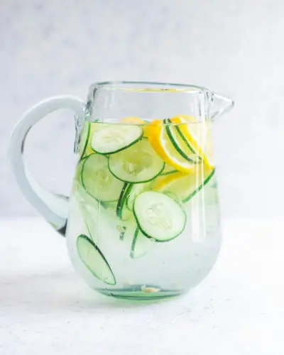 Ricetta acqua e limone con cetriolo