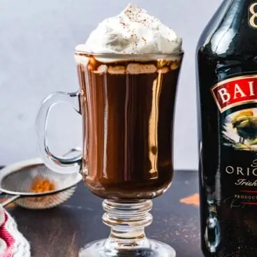 Chocolate quente Baileys