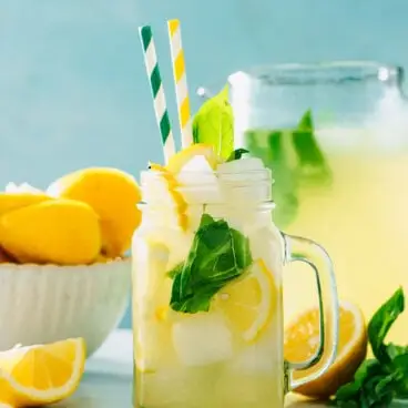 Bazalková limonáda