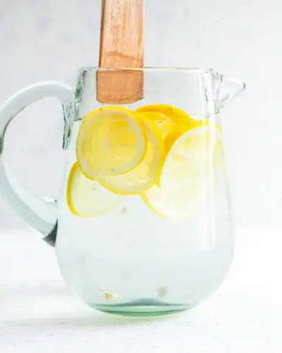 Rezept für Zitronenwasser