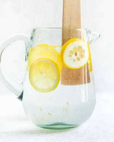 Rezept für Zitronenwasser