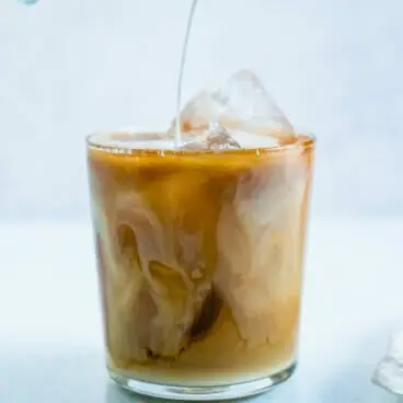 Chai latte gelado