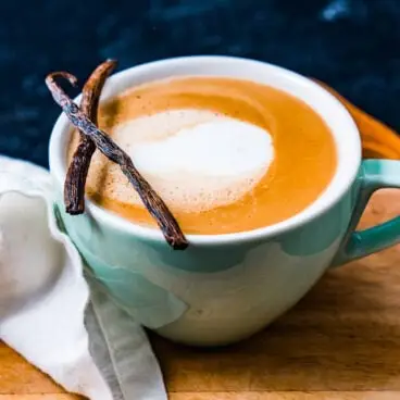 Vanilkové latte