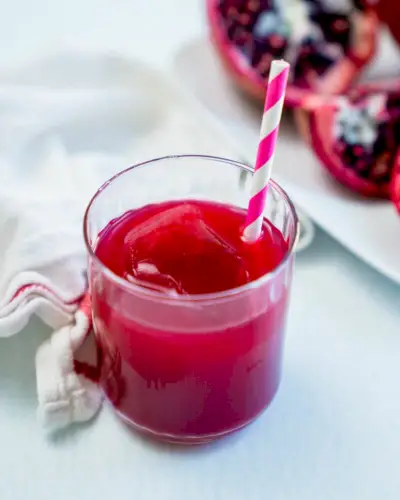 Como fazer suco de romã