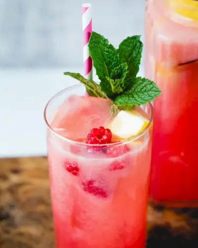 Limonada de Framboesa