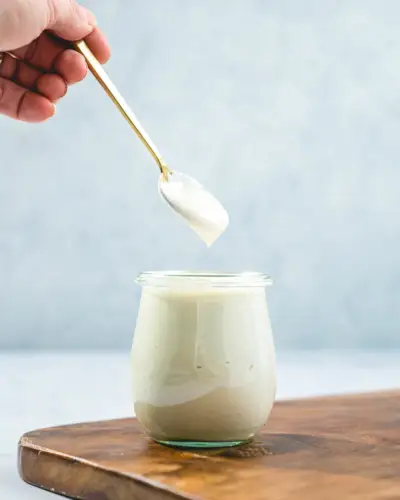 Creme de leite vegano
