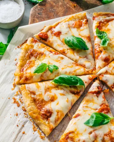 Impasto per pizza senza glutine