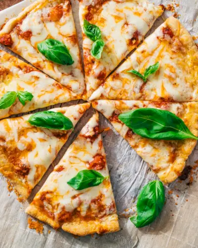 Impasto per pizza senza glutine