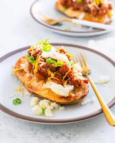 Batata assada com pimenta