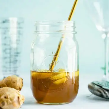 Jednoduchý zázvorový sirup