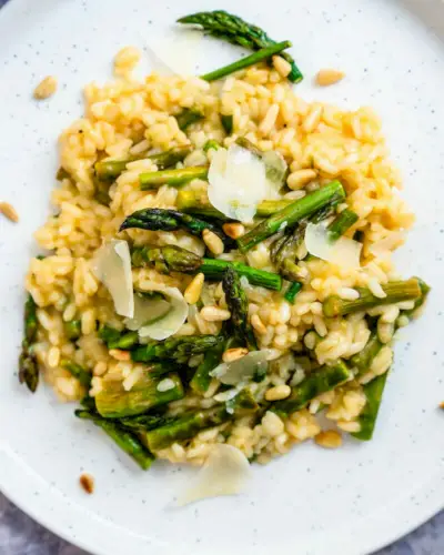 Spargelrisotto