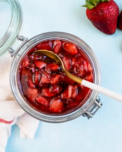 Sauce aux fraises