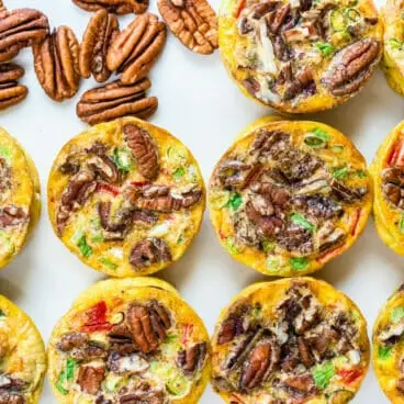 Pecan & Vegetable Mini Frittatas