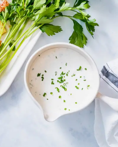Sauce à la crème sure