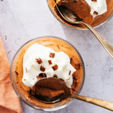 mousse de chocolate fácil
