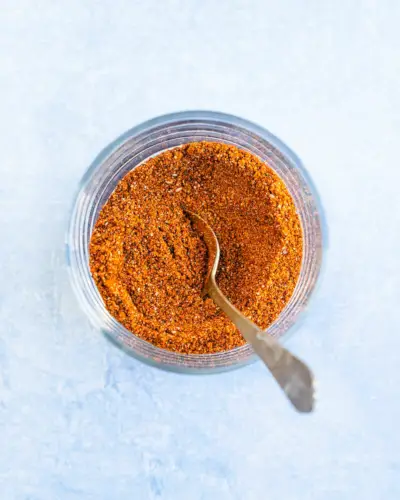 Mistura de temperos caseiros para fajita