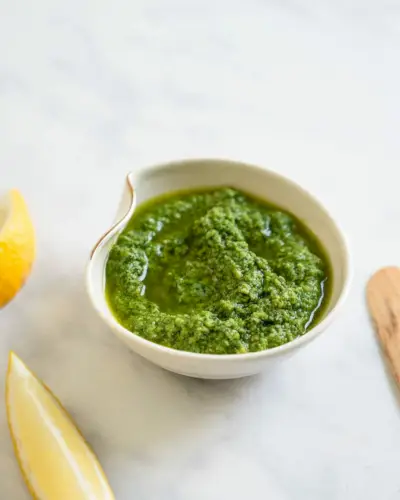 Pesto de caju vegano
