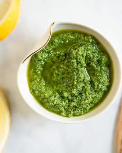 Pesto de caju vegano