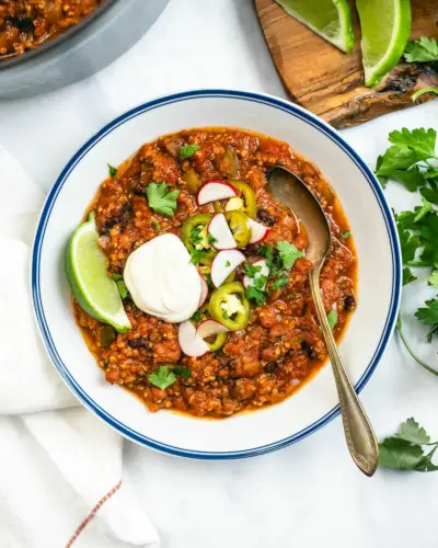 Veganské chilli