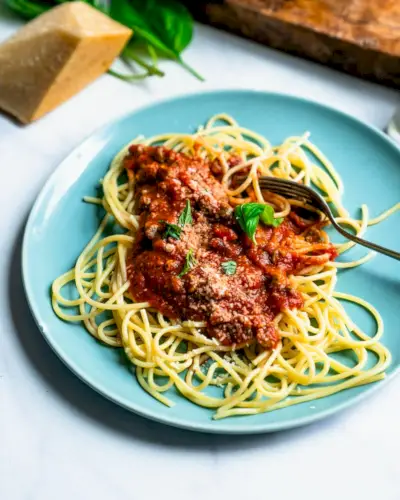 Espaguete vegetariano