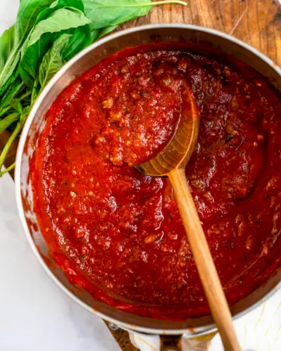 Molho de espaguete vegetariano