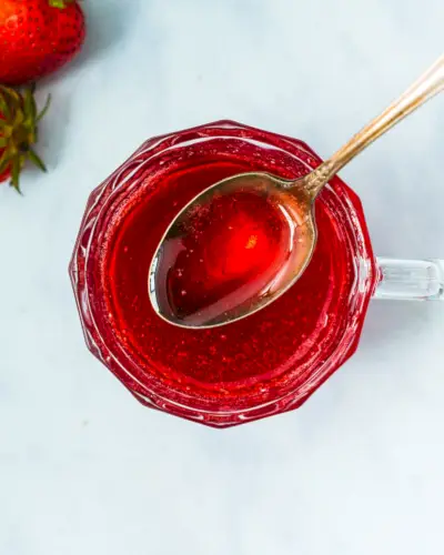 Comment faire du sirop de fraise