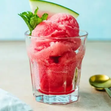 Wassermelonensorbet
