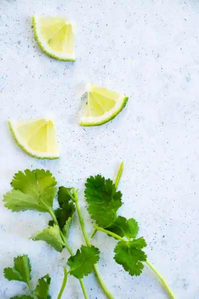 Citron vert coriandre