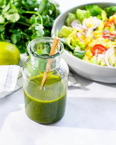 Vinaigrette à la coriandre et au citron vert