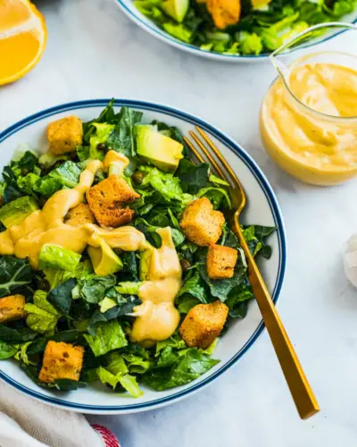 Condimento Caesar vegano