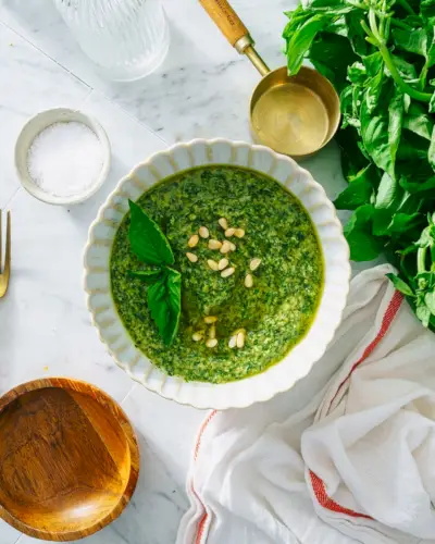 Pesto au basilic