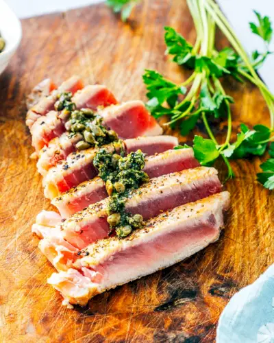Omáčka na steak z tuniaka
