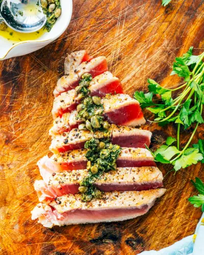 Omáčka na steak z tuniaka
