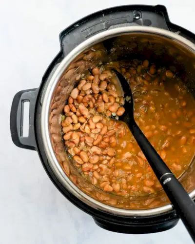 Haricots pinto instantanés