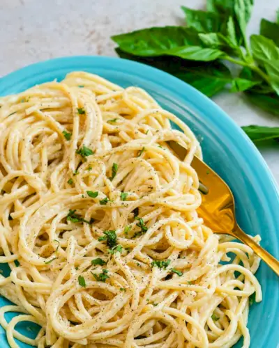 Molho de creme de parmesão