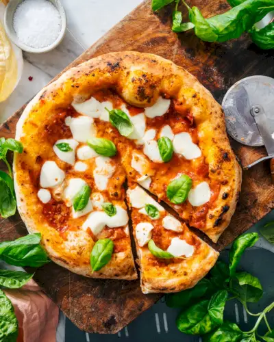 Receita de massa de pizza