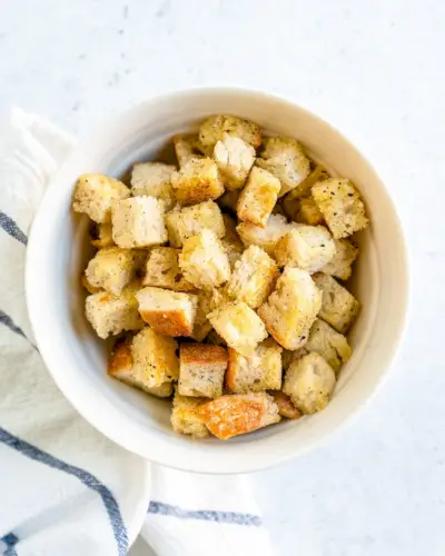 Croutons caseiros