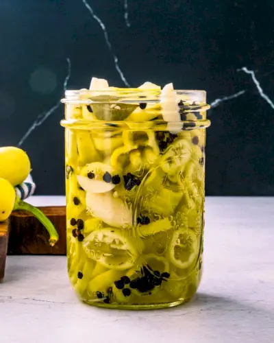 Eingelegte Bananenpaprika