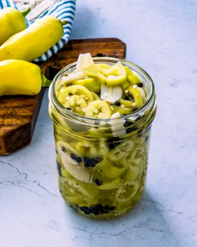 Eingelegte Bananenpaprika